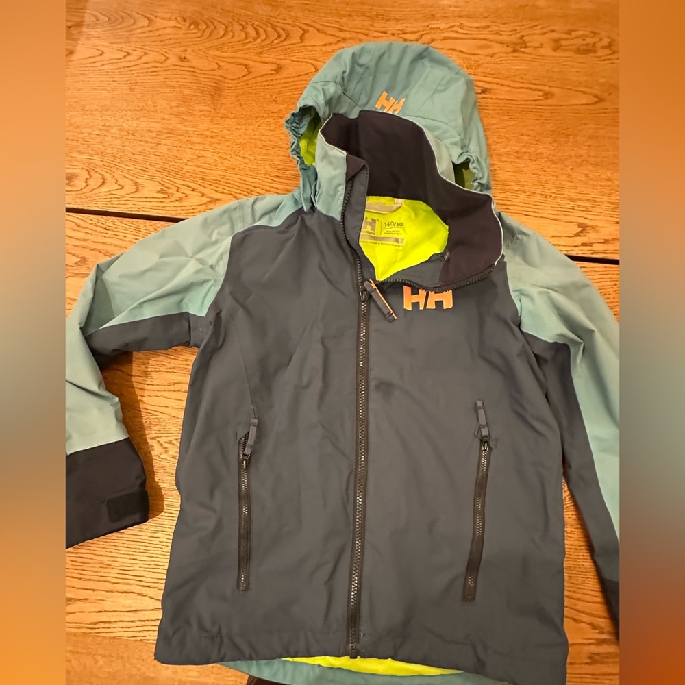 Helly Hansen Boys Shell Ski Jacket Size 10